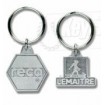 Cast metal keyrings