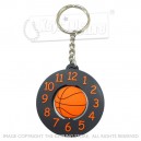 Flexi-plastic spinning PVC promotional keyrings