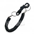 Belt Clip Spiral Keyring