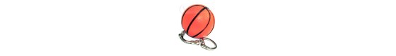 Sports Stress Ball Keyrings