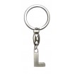 Metal Alloy Letter Initial Keyrings Keychains