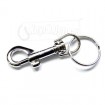 Metal Belt Clip Keyring