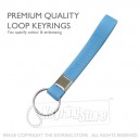 Debossed Loop Keyrings