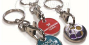 Trolley Coin Keyrings